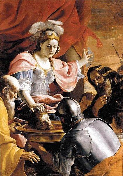 Mattia Preti Queen Tomyris Receiving the Head of Cyrus King of Persia